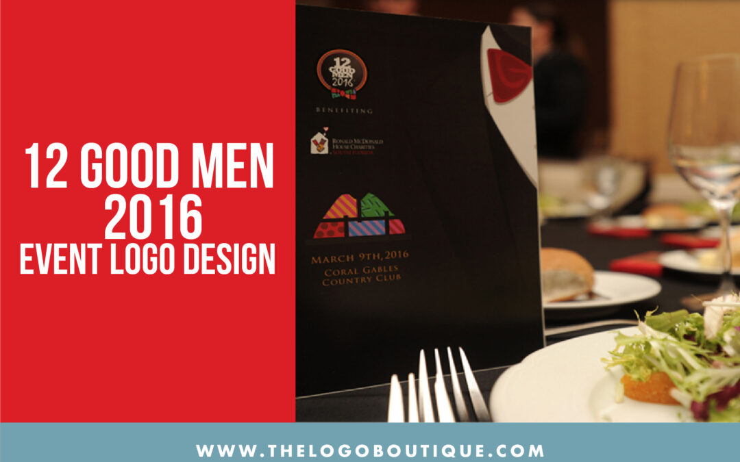 12 Good Men 2016 – event logo design