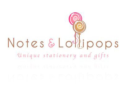 Custom Logo Design: Notes & Lollipops
