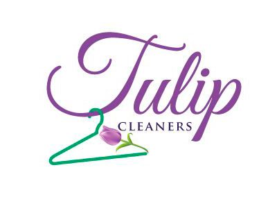 Sample : Tulip Cleaners Logo