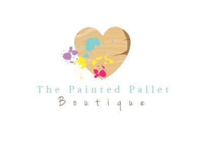 Sample : The Painted Pallet Boutique Logo