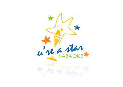 sample : Logo Design u’re a star