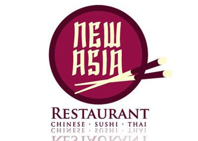 Sample : New Asia Restaurant Logo