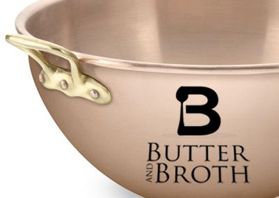 Sample : Butter And Broth Logo