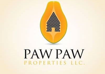 sample : Logo Design PAW PAW Properties LLC