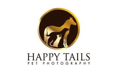 Sample : Happy Tails Pet Photography Logo