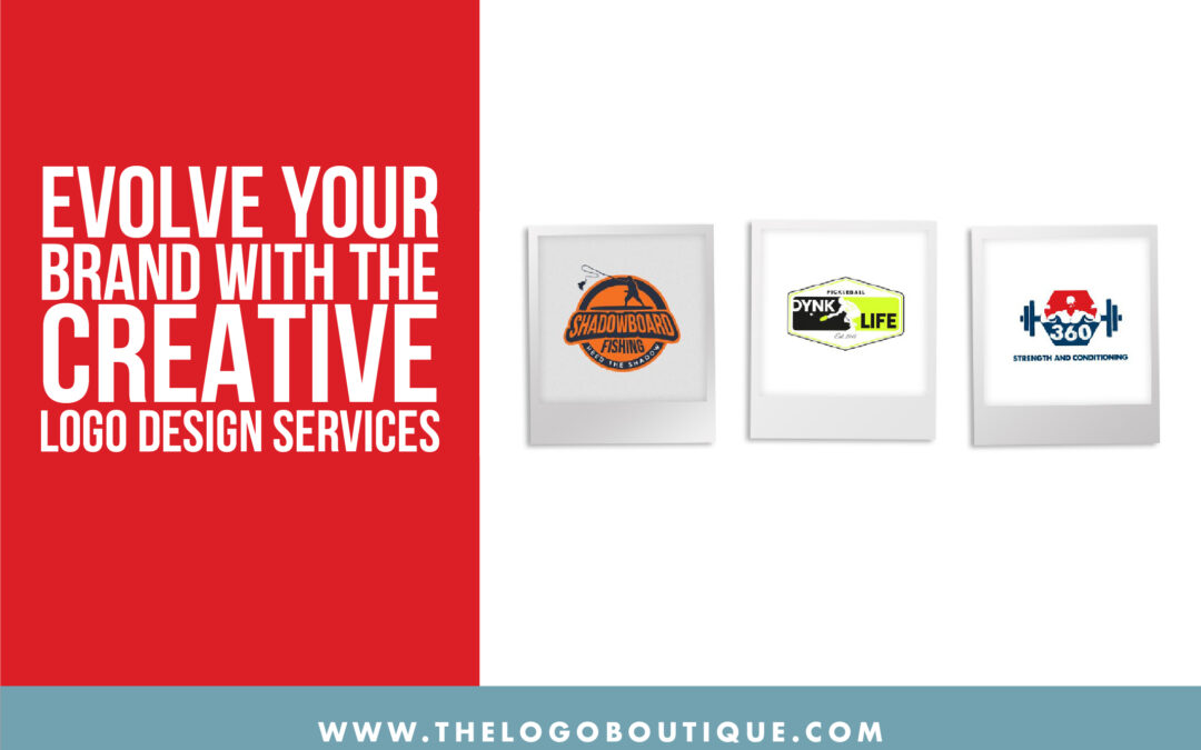 Evolve your brand with the creative logo design services