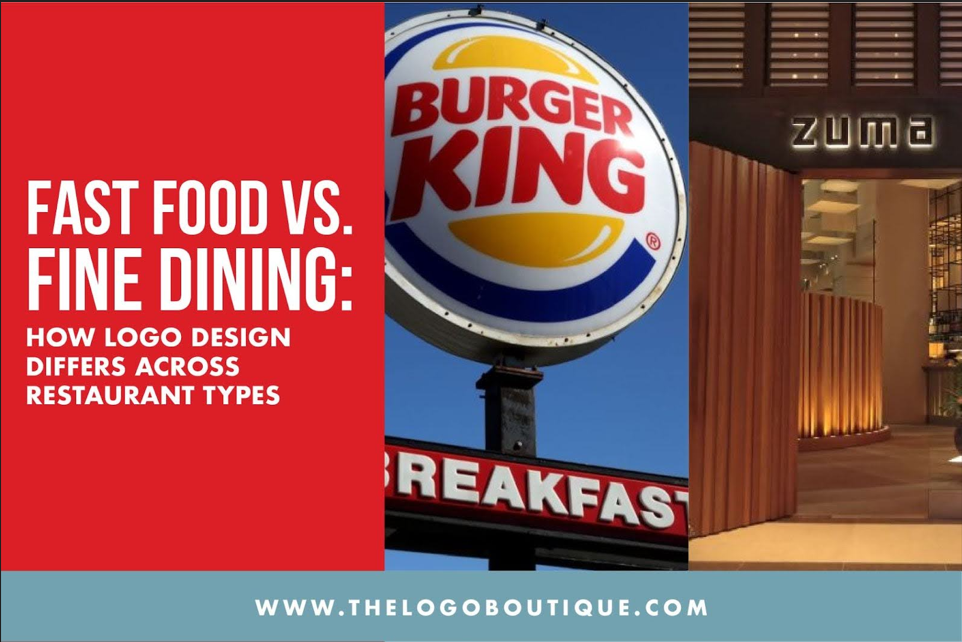 Fast Food vs. Fine Dining: How Logo Design Differs Across Restaurant Types